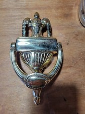 Battiporta vintage in ottone