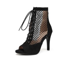 Uonpie Peep Toe Stivali 10cm