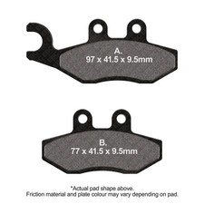 EBC Scooter Sintered Brake Pad