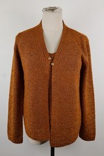 LUISA SPAGNOLI COMPLETO DONNA Tg. M MAGLIA COPRISPALLE TWIN SET DRESS VINTAGE