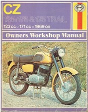 MANUALE RIPARAZIONE CZ 125 (MOD 476) CZ 175 (MOD 477) CZ 175 TRAIL (MOD 482) 1969-75