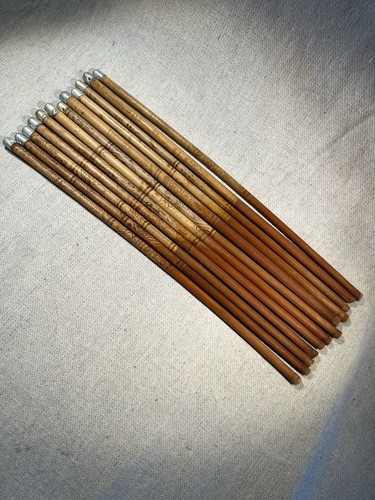 Set bacchette bambù - 12,