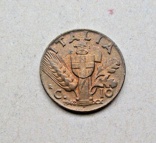 Centesimi impero 1942 - 10,