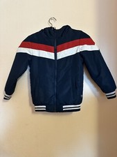 Giacca invernale blu con