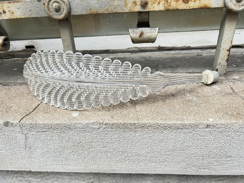 Ricambio vetro murano foglia - a,