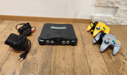 Console n64 nintendo - con, due
