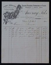 Billhead Fattura CHINON 1903