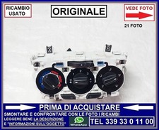 PLANCIA COMANDI CLIMA CLIMATIZZATORE manuale LANCIA Y YPSILON 3 mod 312 846