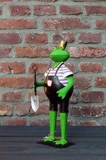 Statua da giardino rana