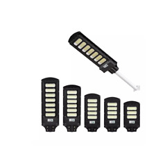 LAMPIONE STRADALE LED 150 250 300 350w PANNELLO SOLARE FOTOVOLTAICO FARO STAFFA