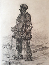 Gravure Henry de Groux sign