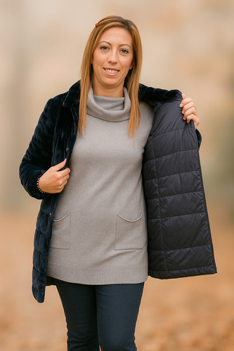 Pelliccia donna maglificio - maglificio, di