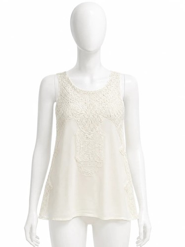 Ermanno scervino top ricamato - scervino,