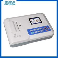 Elettrocardiografo a 3 canali interpretativo ECG300G + software usato come nuovo