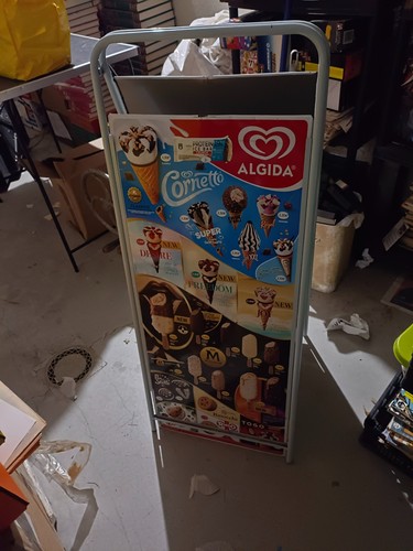 Insegna gelati algida doppia - insegna,