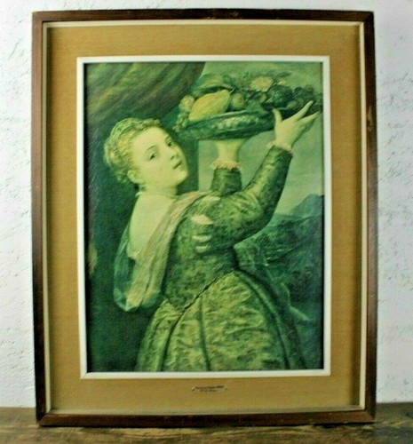 Quadro vecellio tiziano donna - quadro,