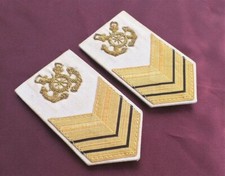 Spalline amovibili estive vintage Sergente Maggiore Nocchiere  M.M.