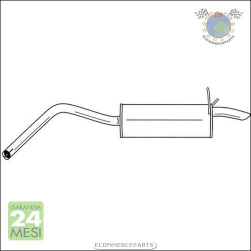 50695 silenziatore marmitta - #50695,