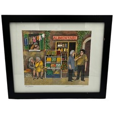 Insegna incorniciata stampa