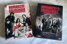 DVD "ROMANZO CRIMINALE 1 E 2” LA SERIE RARISSIME EDIZIONI DIGIPACK OMAGGIO SKY