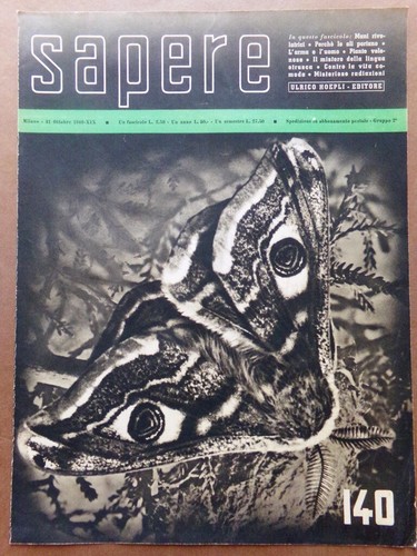 Copertina rivista sapere - sapere, 31