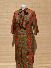 Abito vintage paisley fiori