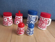 Vintage raro lotto set cucina