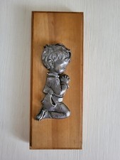 Quadretto vintage, peltro