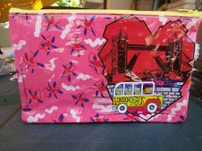 Bustina astuccio SNOOPY "London Town Bus" PEANUTS  20x12 cm Schulz