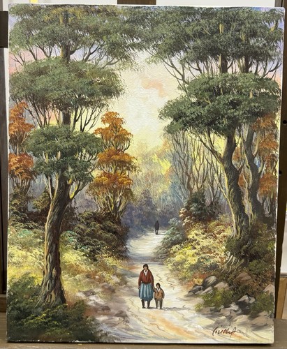 Quadro olio tela antonio - su,