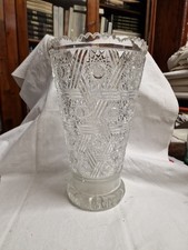 Vaso  cristallo Boemia  H. Cm
