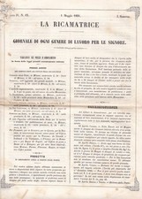 Ricamatrice giornale di - giornale,