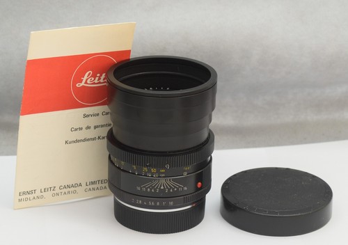 Leitz leica summicron - leitz, 1:2/90