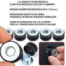 5 BOCCOLE 10 mm GOMMINI