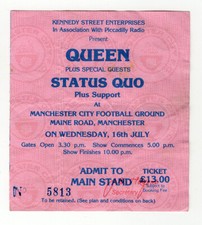 Queen Freddie Mercury Status