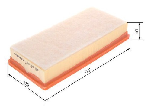 Filtro aria bosch 1457433596 - filtro,