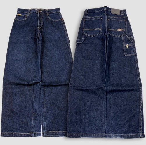 Jeans larghi ricamati - ,