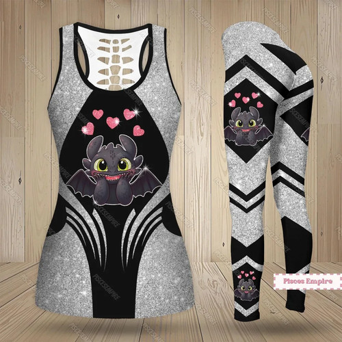 Canotta leggings stampati - canotta,