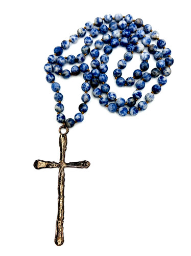 Collana con ciondolo croce