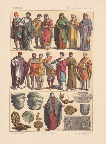 Romano urchristentum costume - romano,