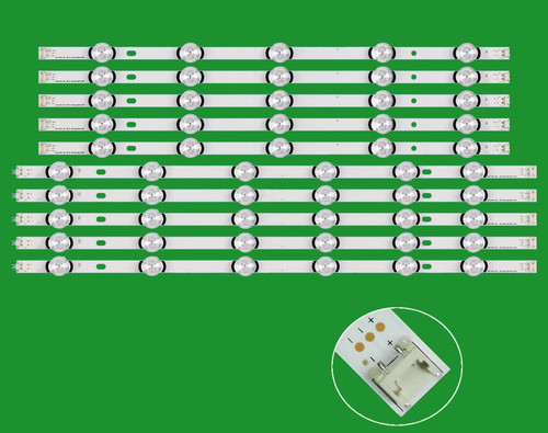 Kit barre strip - barre, led