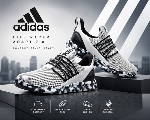 Taglia adidas lite racer - 11,