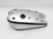 Serbatoio benzina + tappo Norton International Model 30 Clubman's verniciato argento