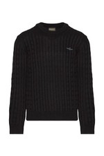 Maglione maglia trecce