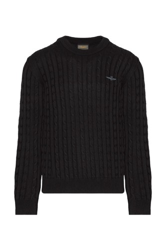 Maglione maglia trecce