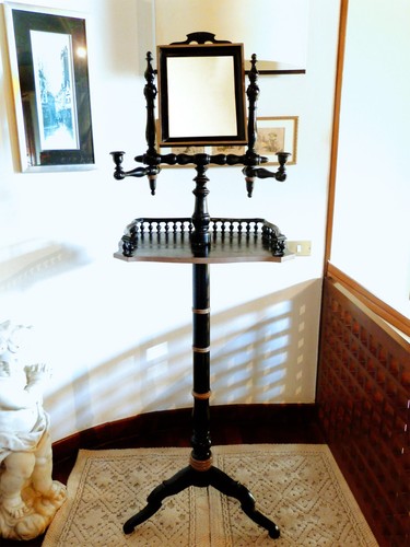 Vintage antico mobile toilette