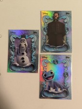 2025 Topps Disney Wonder base Set Frozen character variation 3 Cards 