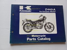 Kawasaki Z 440 A2 1981 catalogo ricambi originale moto spare parts list