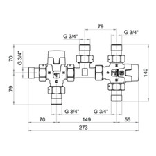 LK KIT SOLARE VMC322 Ø "