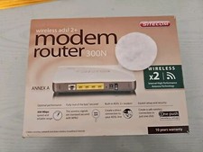 MODEM Sitecom 300N modem router wireless x3